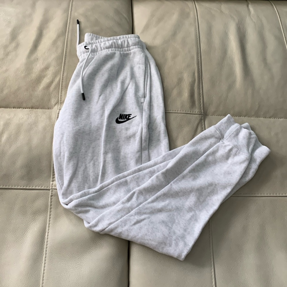 Super Light Grey Nike Joggers